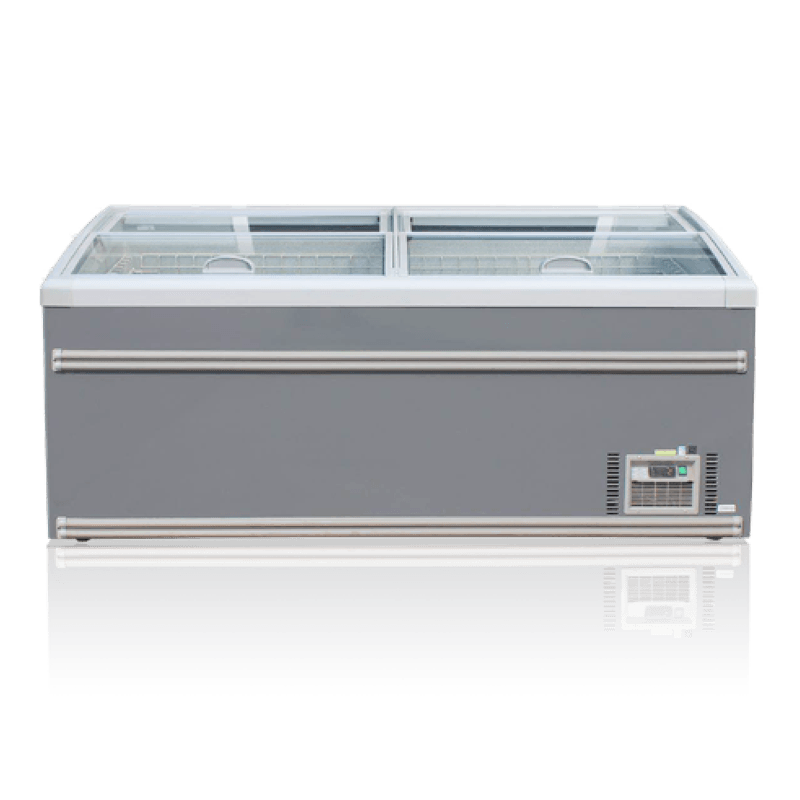 Tủ trưng bày tủ lạnh đảo kết hợp